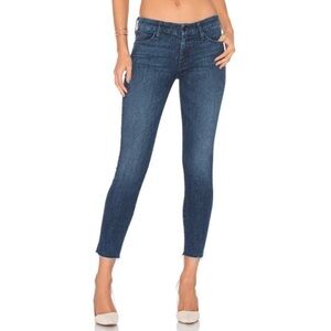 Mother Looker Ankle Fray Jeans in Twilight Magic‎ Size 25